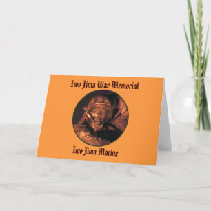The MUSEUM Artist Series Iwo Jima War Memorial Holiday Card