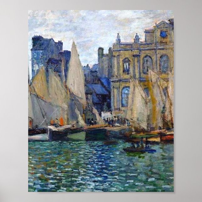 The Museum At Le Havre Claude Monet Poster (Front)