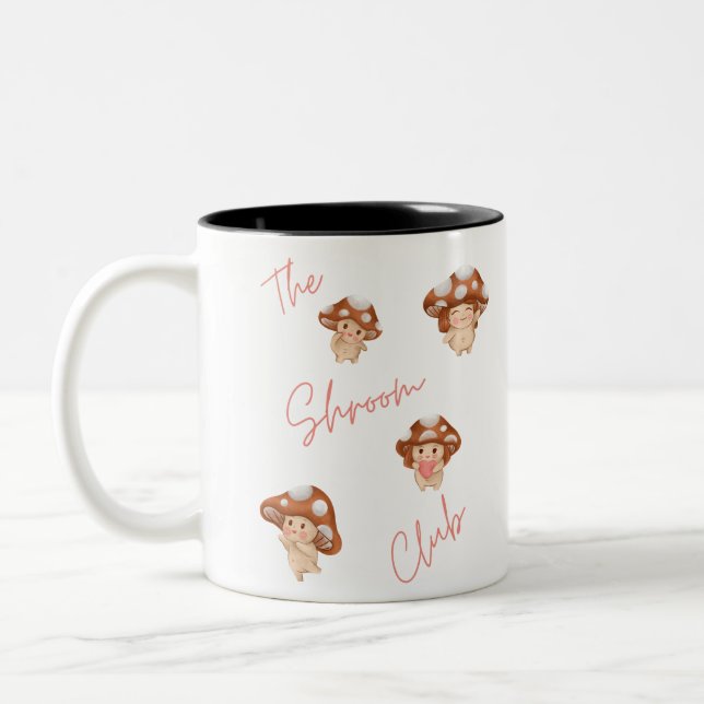 The Mushroom Club mug (Left)