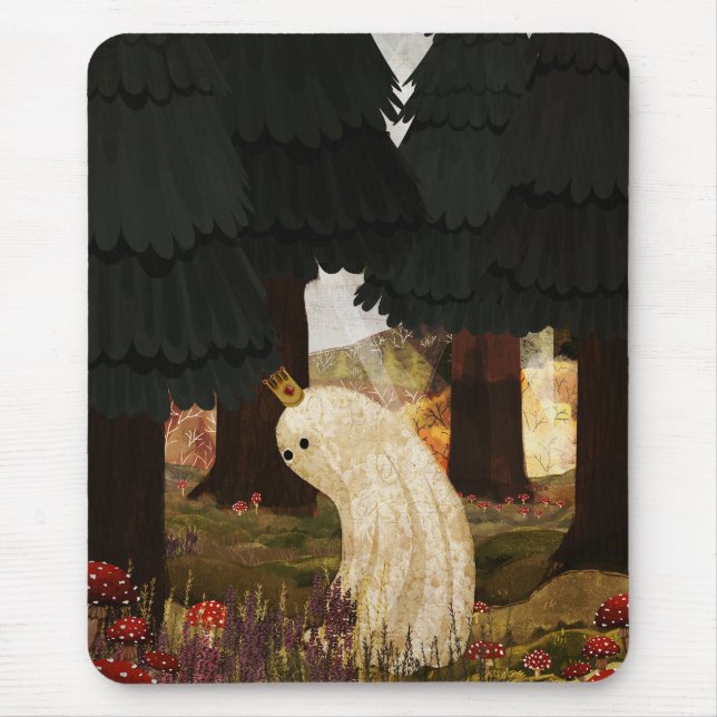 The Mushroom King Mouse Pad (Front)