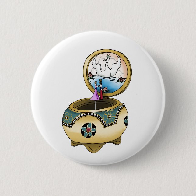 The Music Box 6 Cm Round Badge (Front)