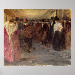 The Music Hall, c.1890 Poster