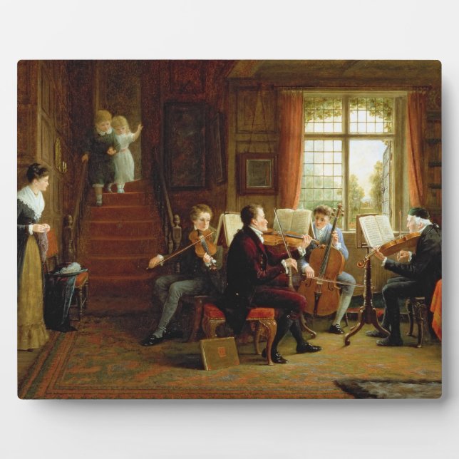 The Music Lesson Plaque (Front)