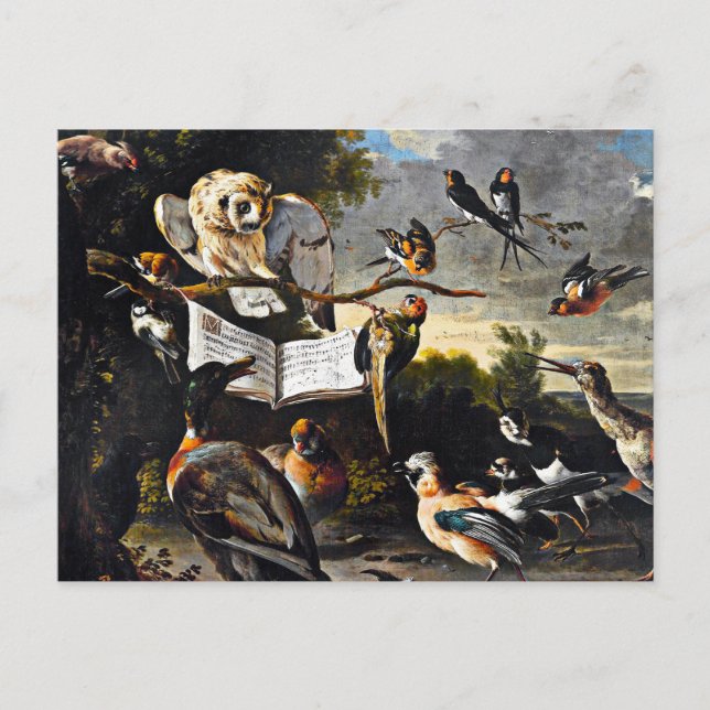 The Music Lesson Postcard (Front)