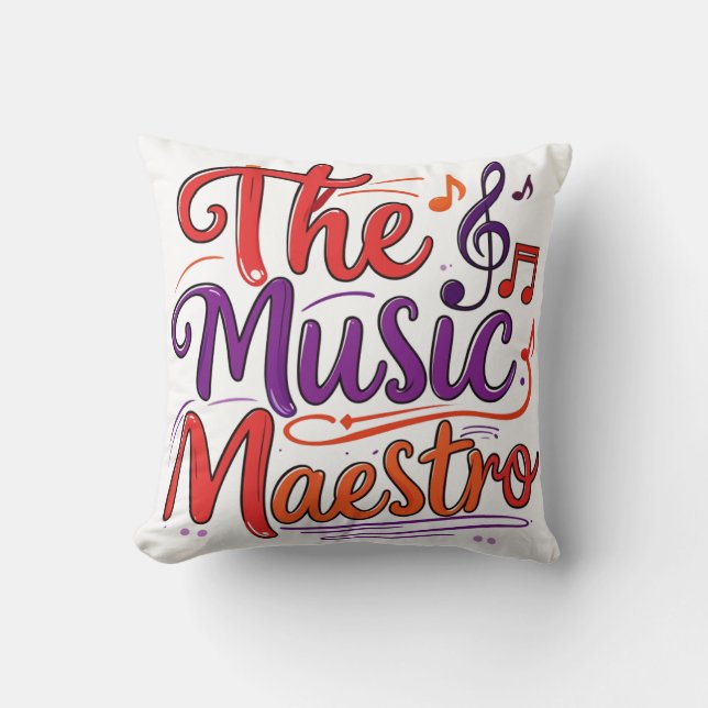 The music maestro cushion (Front)