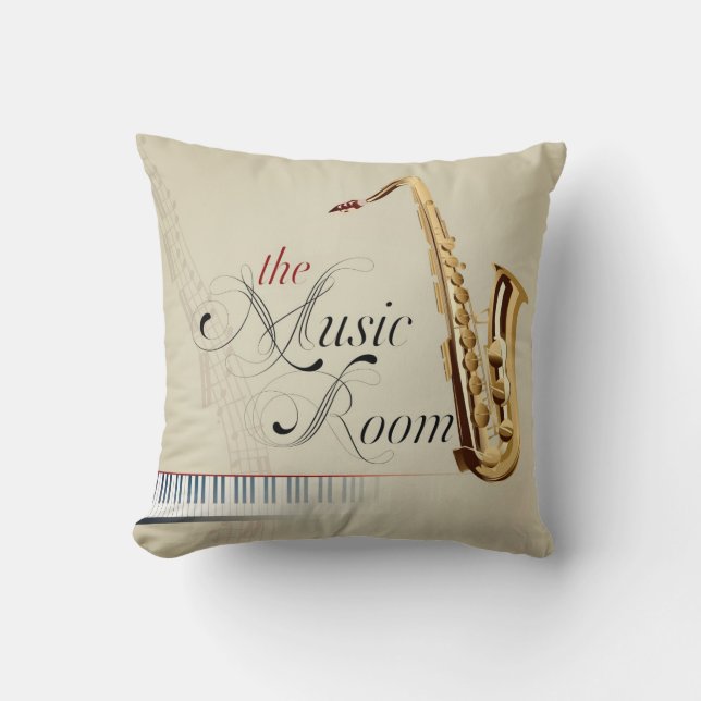The Music Room 2 Cushion (Front)