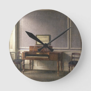 The Music Room Round Clock