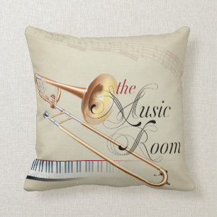 the Music Room Trombone Cushion