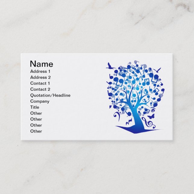 The_Music_Tree Business Card (Front)
