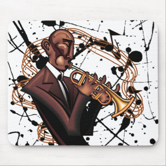 The Musical Jazz Sound Mousepad