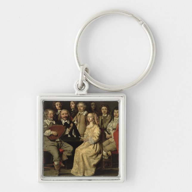 The Musical Reunion, 1642 Key Ring (Front)