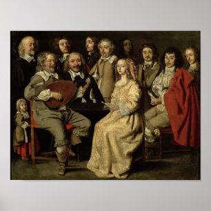 The Musical Reunion, 1642 Poster