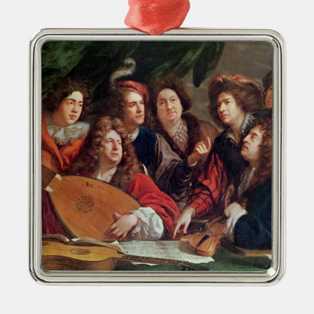 The Musical Society, 1688 Metal Ornament (Front)