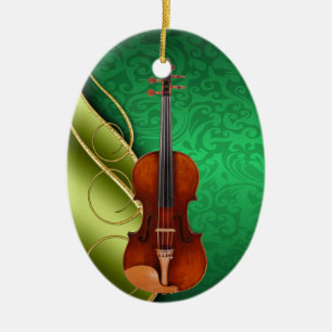 The Musician Ceramic Ornament