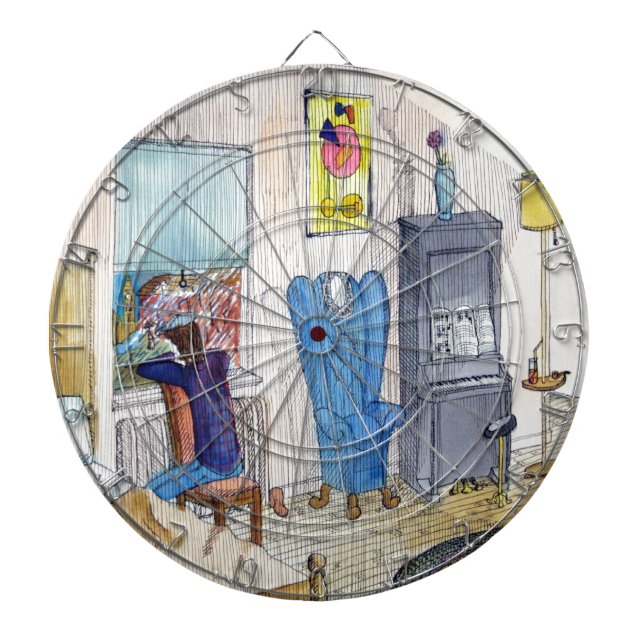 The Musician Dartboard (Front)
