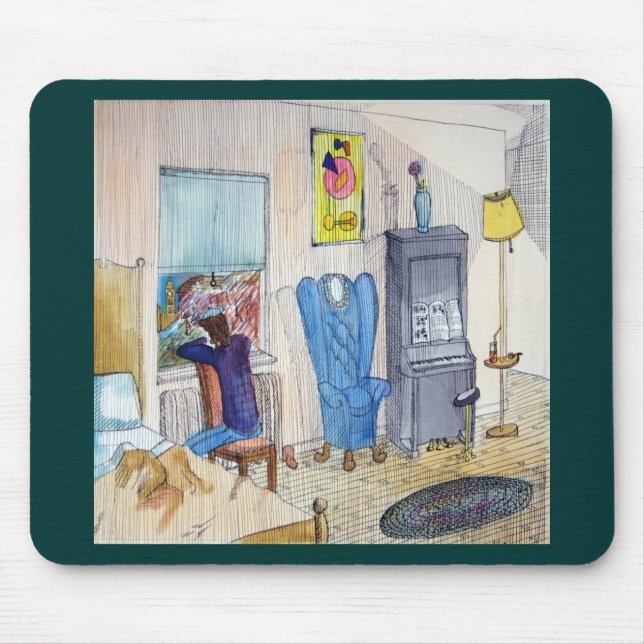 The Musician Mouse Pad (Front)