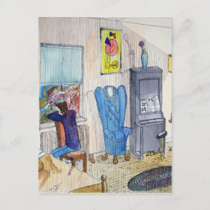 The Musician Postcard