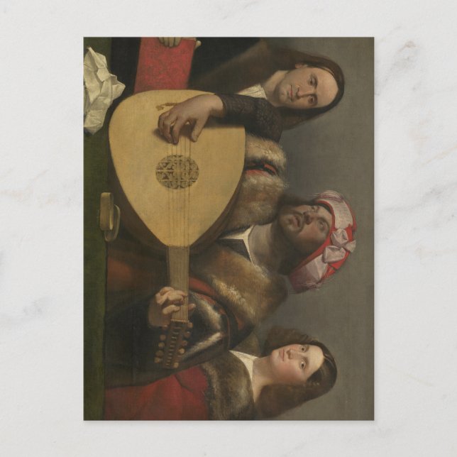 The Musician Postcard (Front)