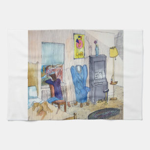 The Musician Tea Towel