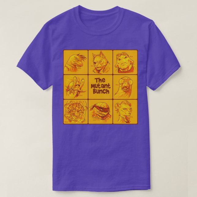 The Mutant Bunch 1 T-Shirt (Design Front)