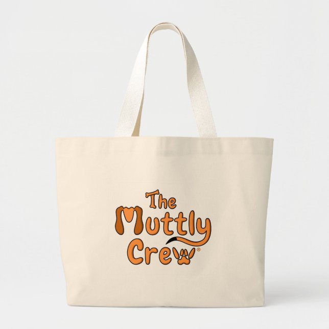 The Muttly Crew Large Tote Bag (Front)