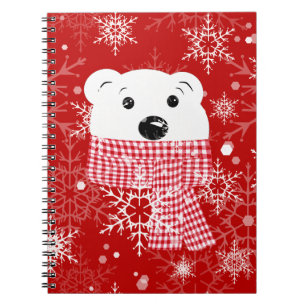 The muzzle of a polar bear, Christmas Notebook