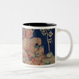 The Myriads of Horsemen Two-Tone Coffee Mug