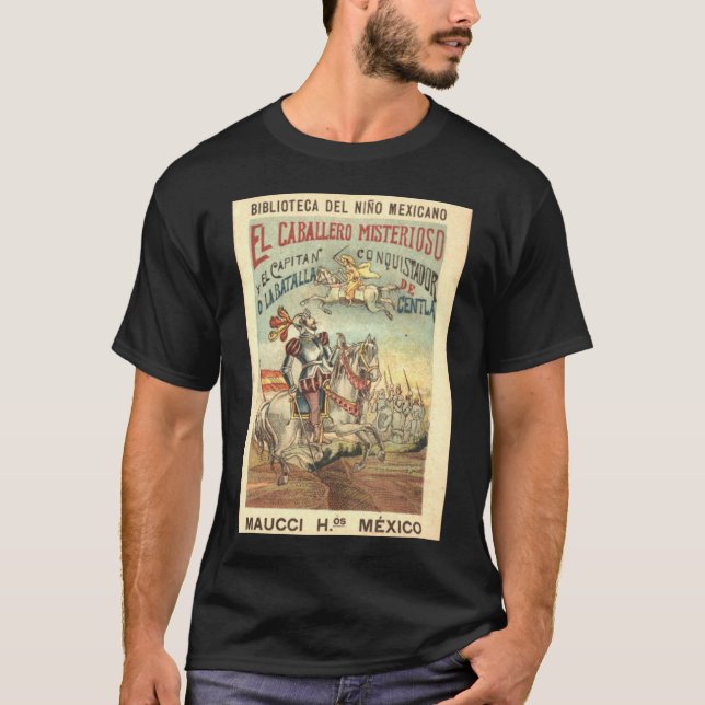  The Mysterious Gentleman and The Conquistador Cap T-Shirt (Front)