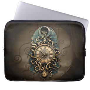 The mysterious steampunk movement.  laptop sleeve
