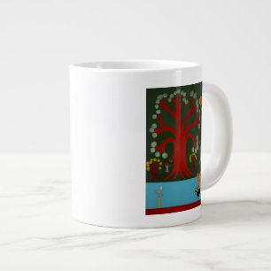 The Mysterious Woods in Putney 2008 Large Coffee Mug
