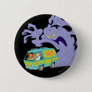 The Mystery Machine Escape 6 Cm Round Badge