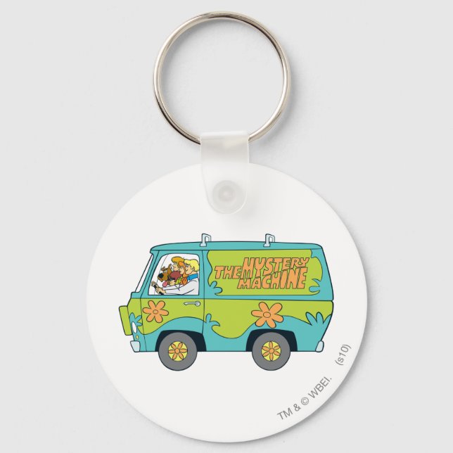 The Mystery Machine Left Side Key Ring (Front)