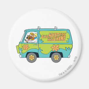 The Mystery Machine Left Side Magnet