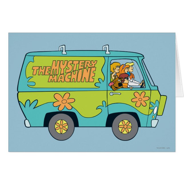 The Mystery Machine Right Side (Front Horizontal)