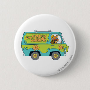 The Mystery Machine Right Side 6 Cm Round Badge