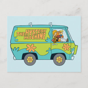 The Mystery Machine Right Side Postcard