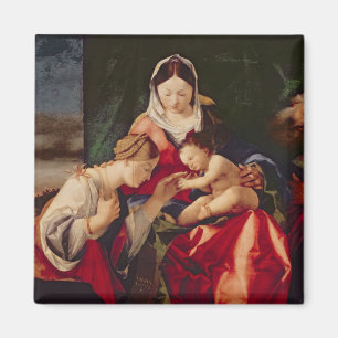 The Mystic Marriage of Saint Catherine, 1505/8 Magnet