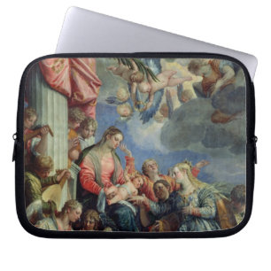 The Mystic Marriage of St. Catherine Laptop Sleeve