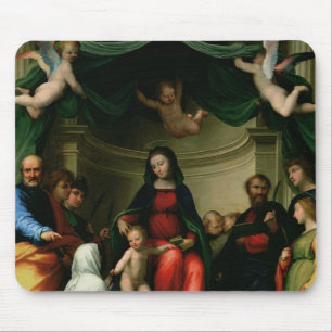The Mystic Marriage of St. Catherine of Siena with Mouse Pad