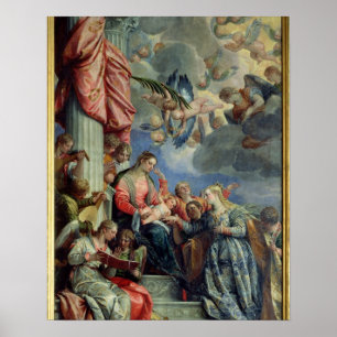 The Mystic Marriage of St. Catherine Poster