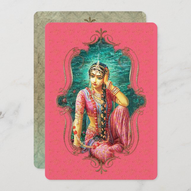 The Mystic Of India 22 - Greeting Card (Front/Back)