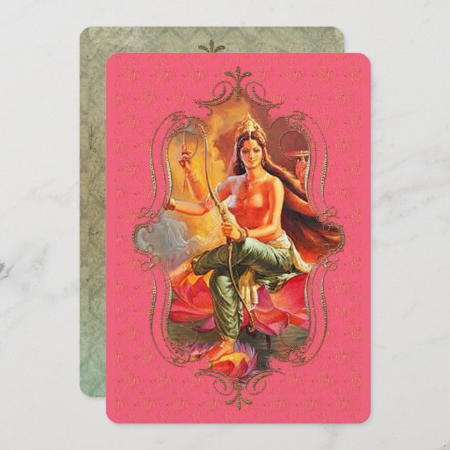 The Mystic Of India 41 - Greeting Card (Front/Back)