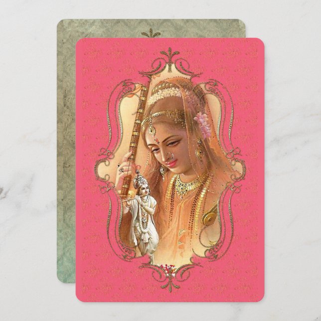 The Mystic Of India 44 - Greeting Card (Front/Back)