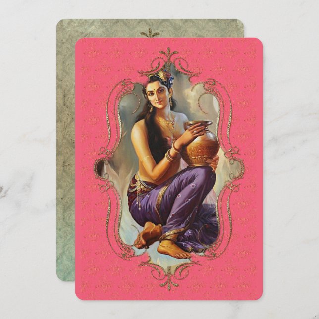 The Mystic Of India 48 - Greeting Card (Front/Back)