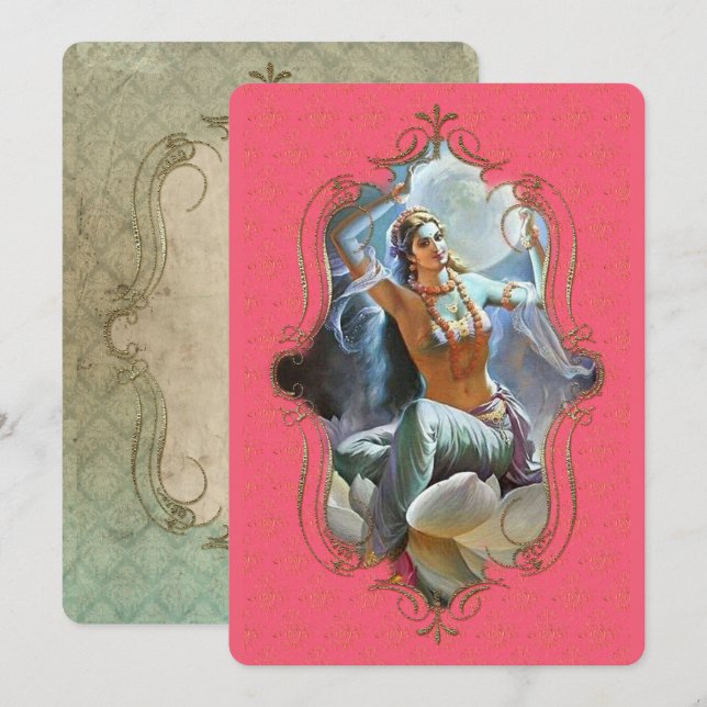 The Mystic Of India 50 - Greeting Card (Front/Back)