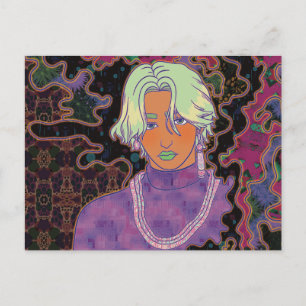 The Mystical Man Postcard
