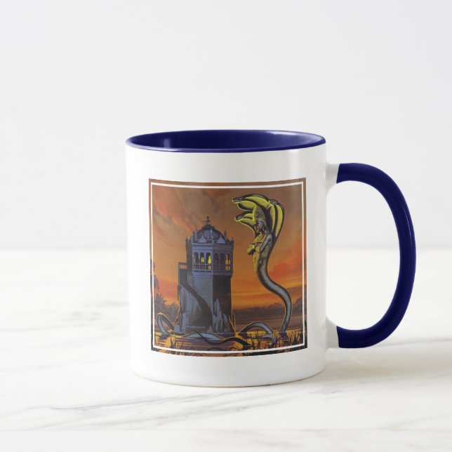 The Naga-King (colour litho) Mug (Right)
