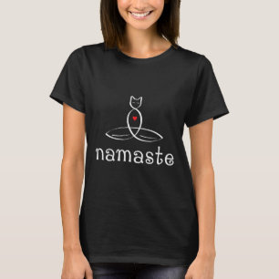 The Namaste Cat Meditator T-Shirt