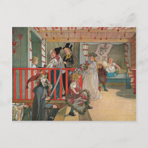 The Name Day by Carl Larsson Postcard