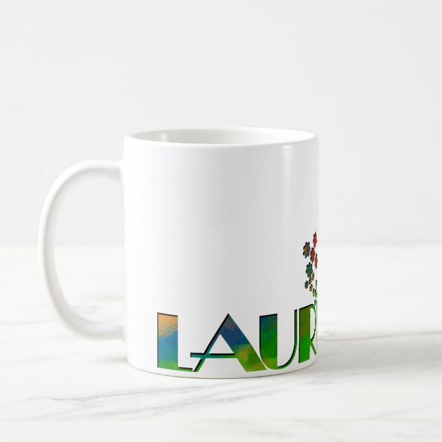 The Name Game - Lauren Coffee Mug (Left)
